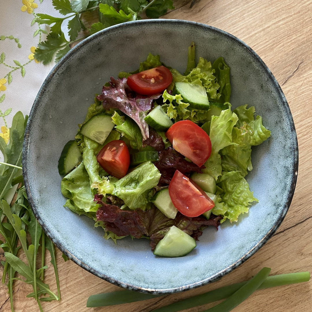 Salat mit Oxymel-Dressing 🥗