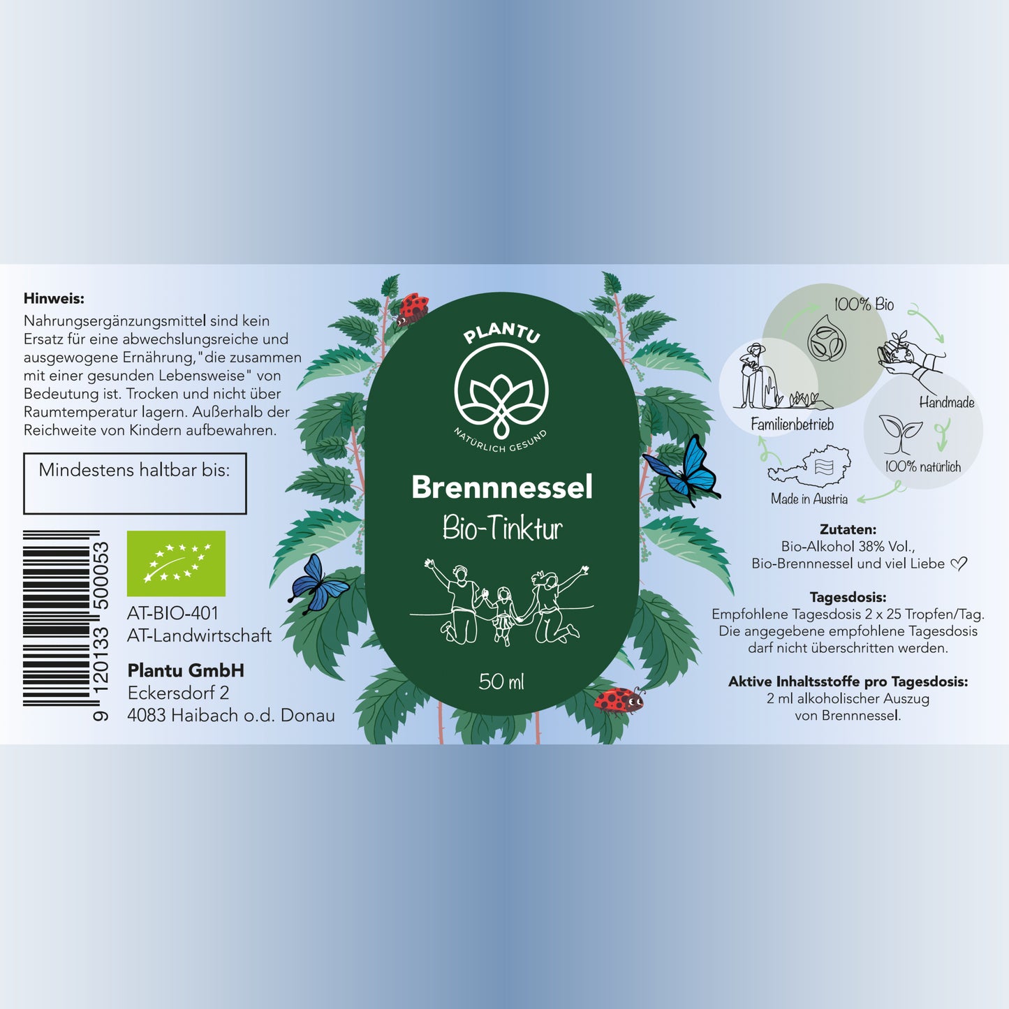 
                  
                    BIO-Brennnessel Tinktur
                  
                