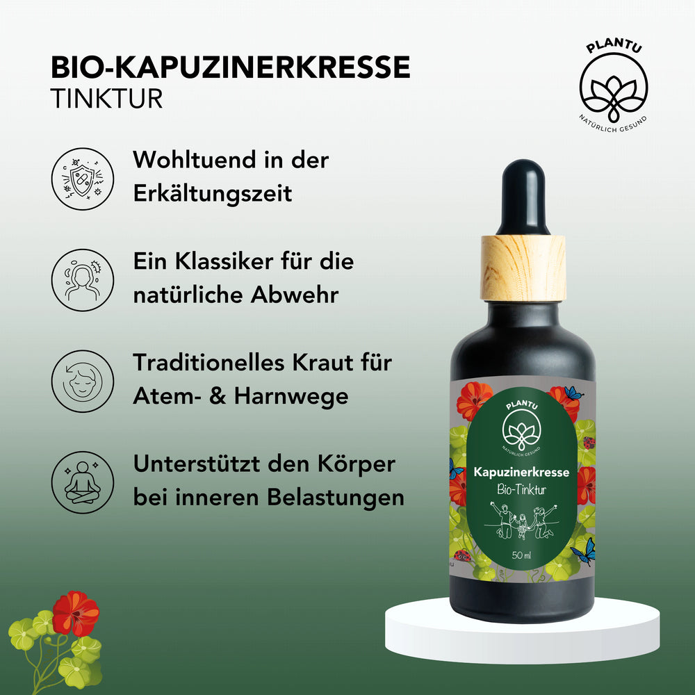 BIO-Kapuzinerkresse Tinktur