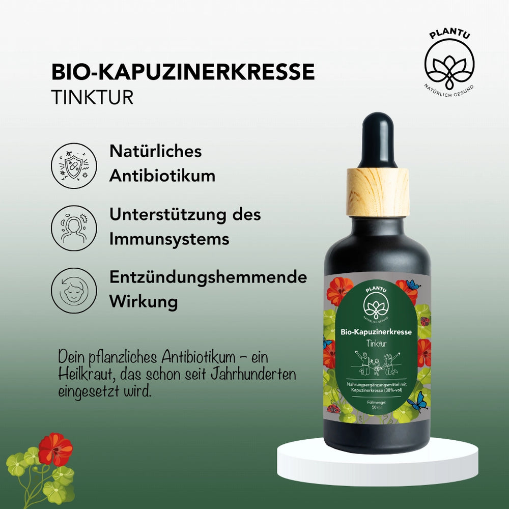 BIO-Kapuzinerkresse Tinktur