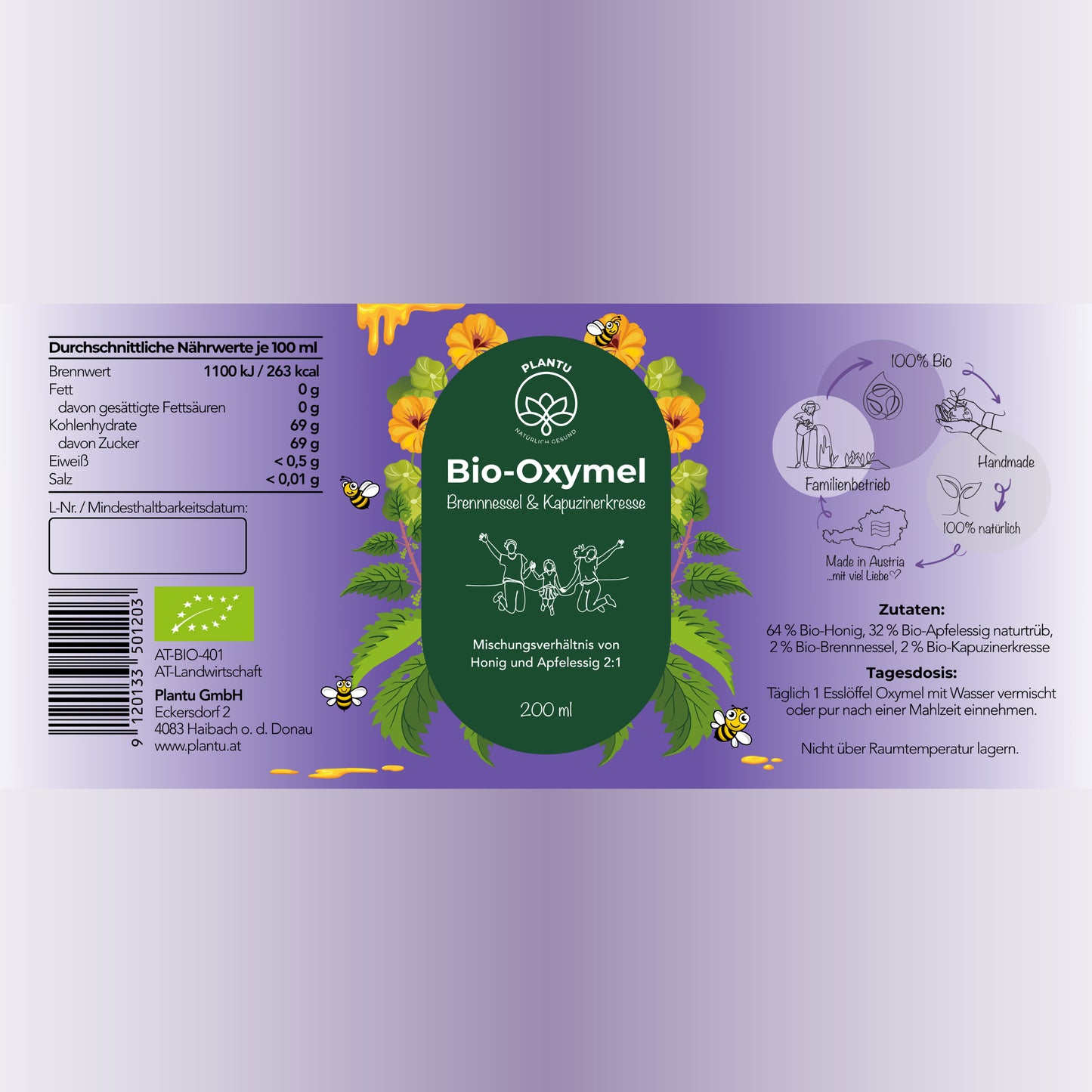 
                  
                    BIO-Brennnessel & Kapuzinerkresse Oxymel
                  
                